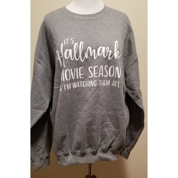 its hallmark movie season sweatshirt
